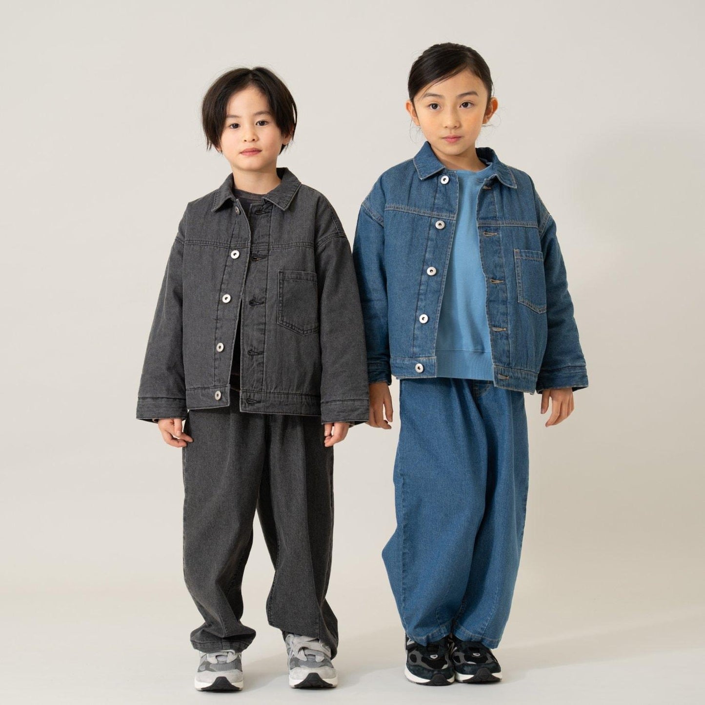 絎縫牛仔夾克【可成套搭配】