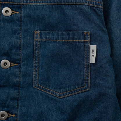 絎縫牛仔夾克【可成套搭配】