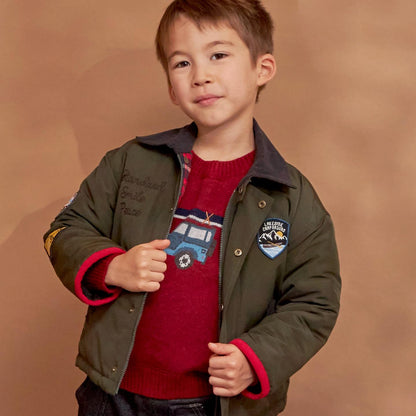 聚酯纖維工裝夾克