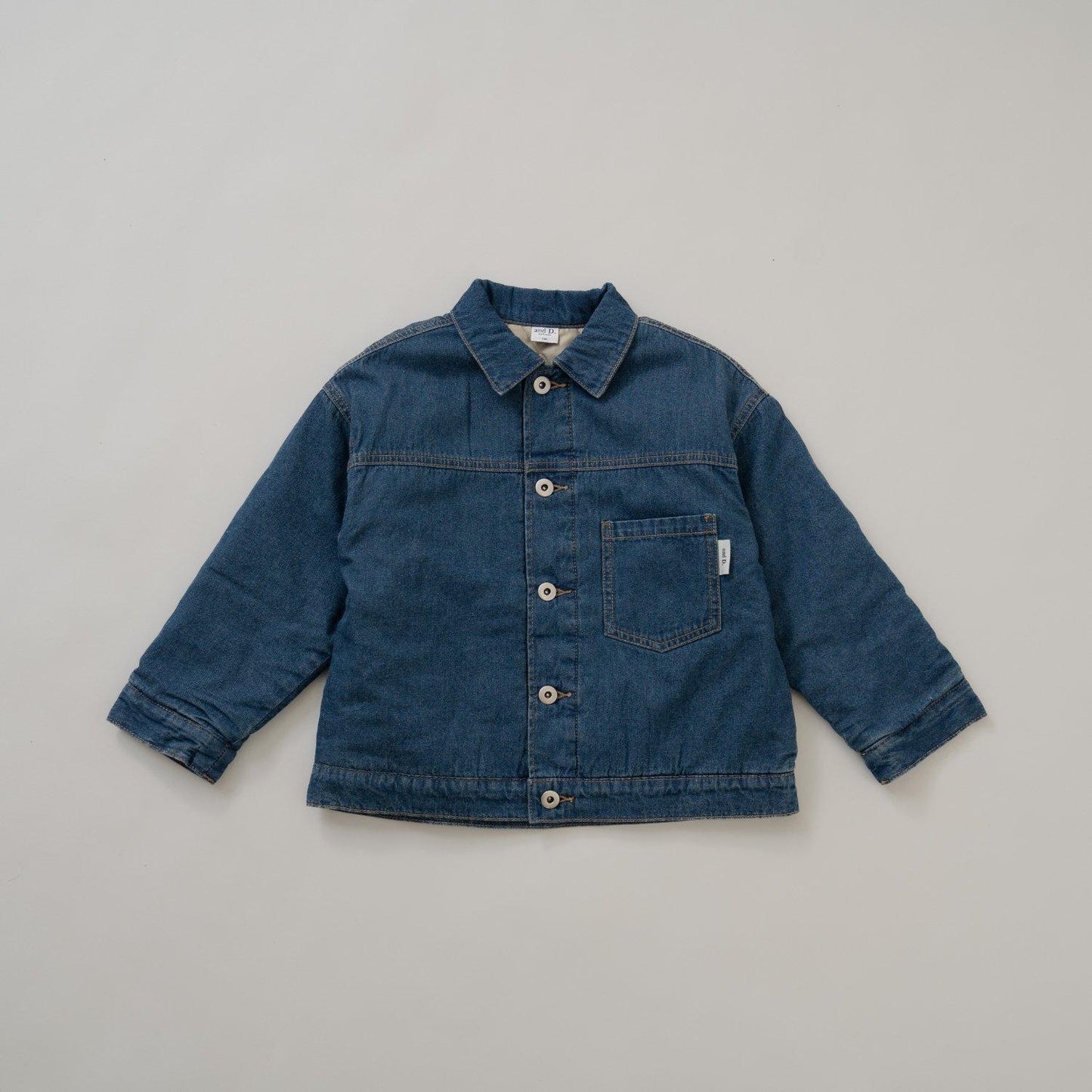 絎縫牛仔夾克【可成套搭配】