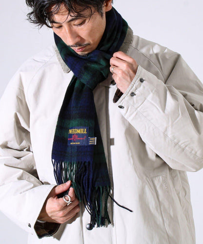 【TWEED MILL】羊毛格紋圍巾25
