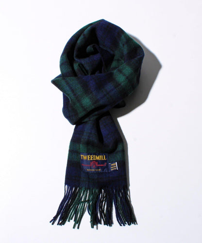 【TWEED MILL】羊毛格紋圍巾25