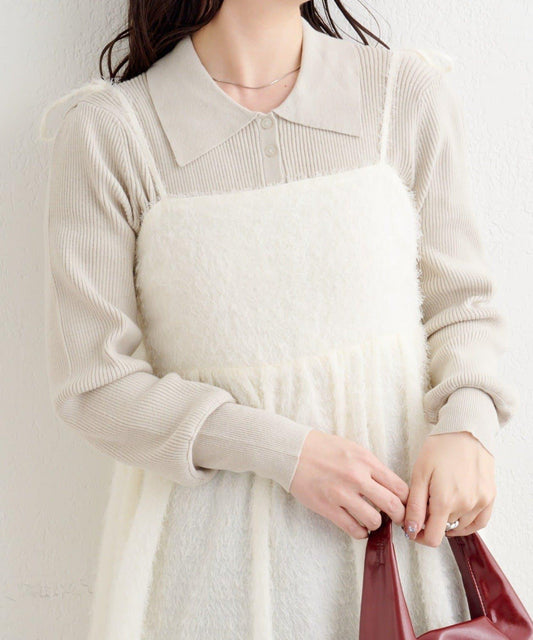 【4色可選】B基礎羅紋針織POLO衫