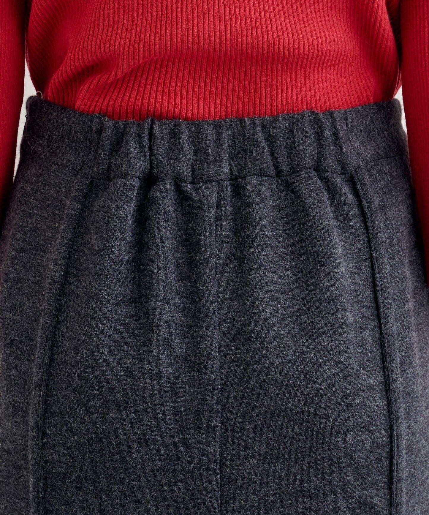 針織風衛衣半身裙 B款