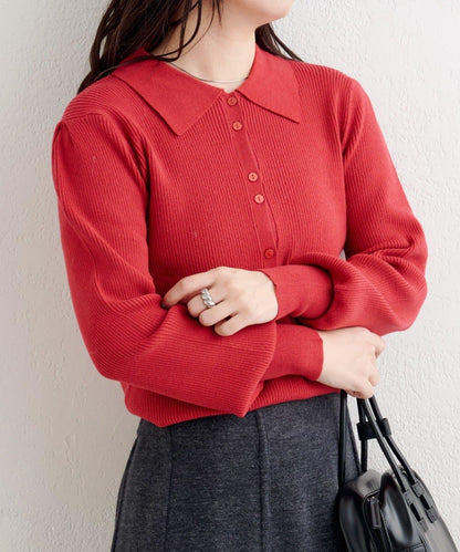 【4色可選】B基礎羅紋針織POLO衫