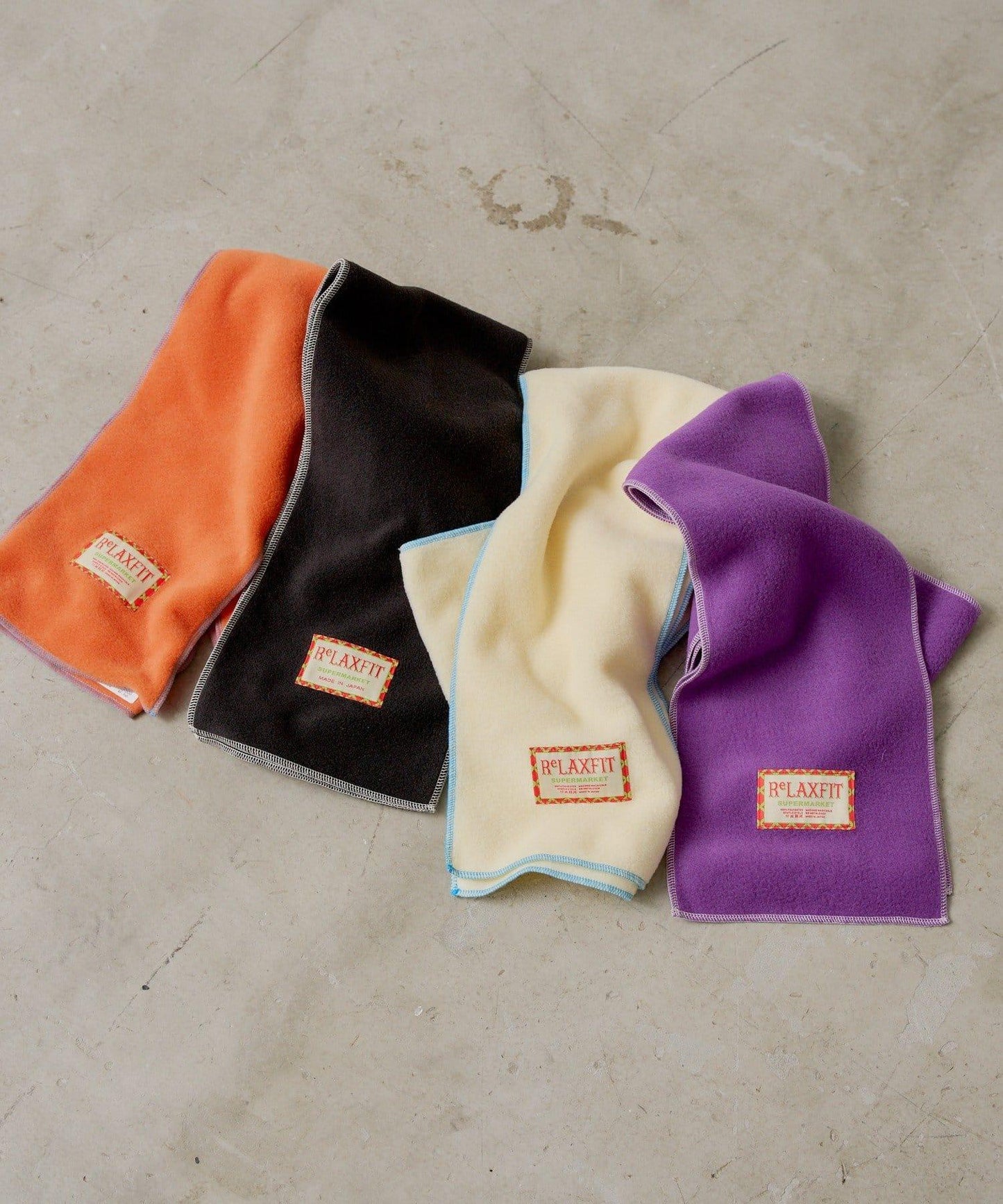 【SUPERMARKET】抓絨圍巾“ミネアポリス”