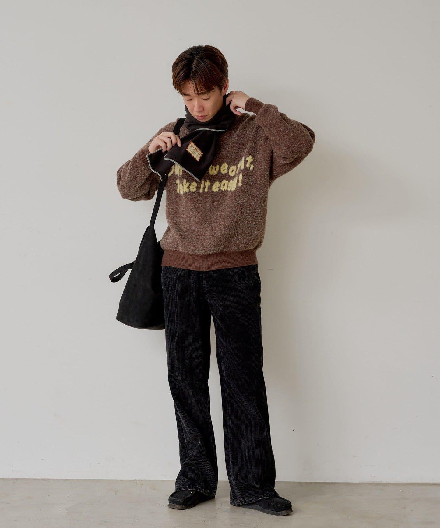 【SUPERMARKET】抓絨圍巾“ミネアポリス”