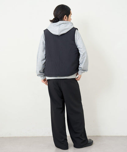 【男女同款】BM 羊羔絨可雙面穿馬甲