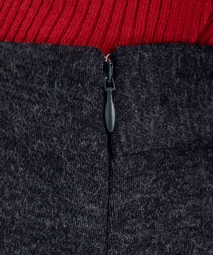 針織風衛衣半身裙 B款