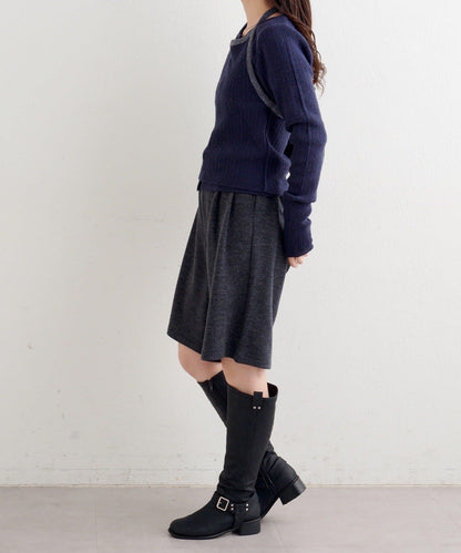 【2WAY】B 吊帶背心套裝開衫