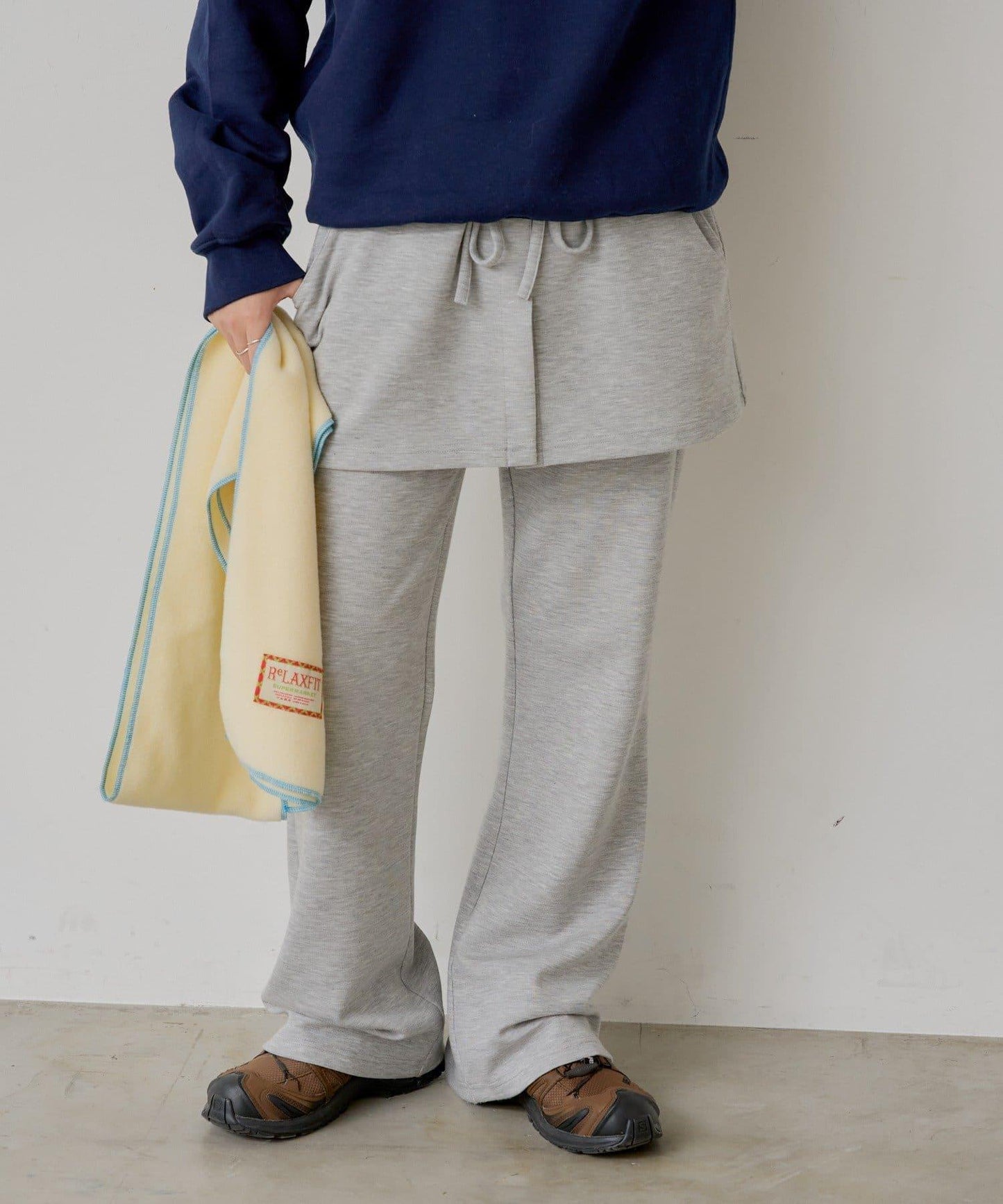 【SUPERMARKET】抓絨圍巾“ミネアポリス”