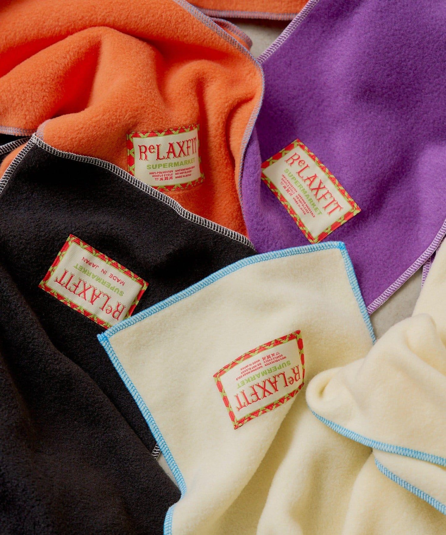 【SUPERMARKET】抓絨圍巾“ミネアポリス”