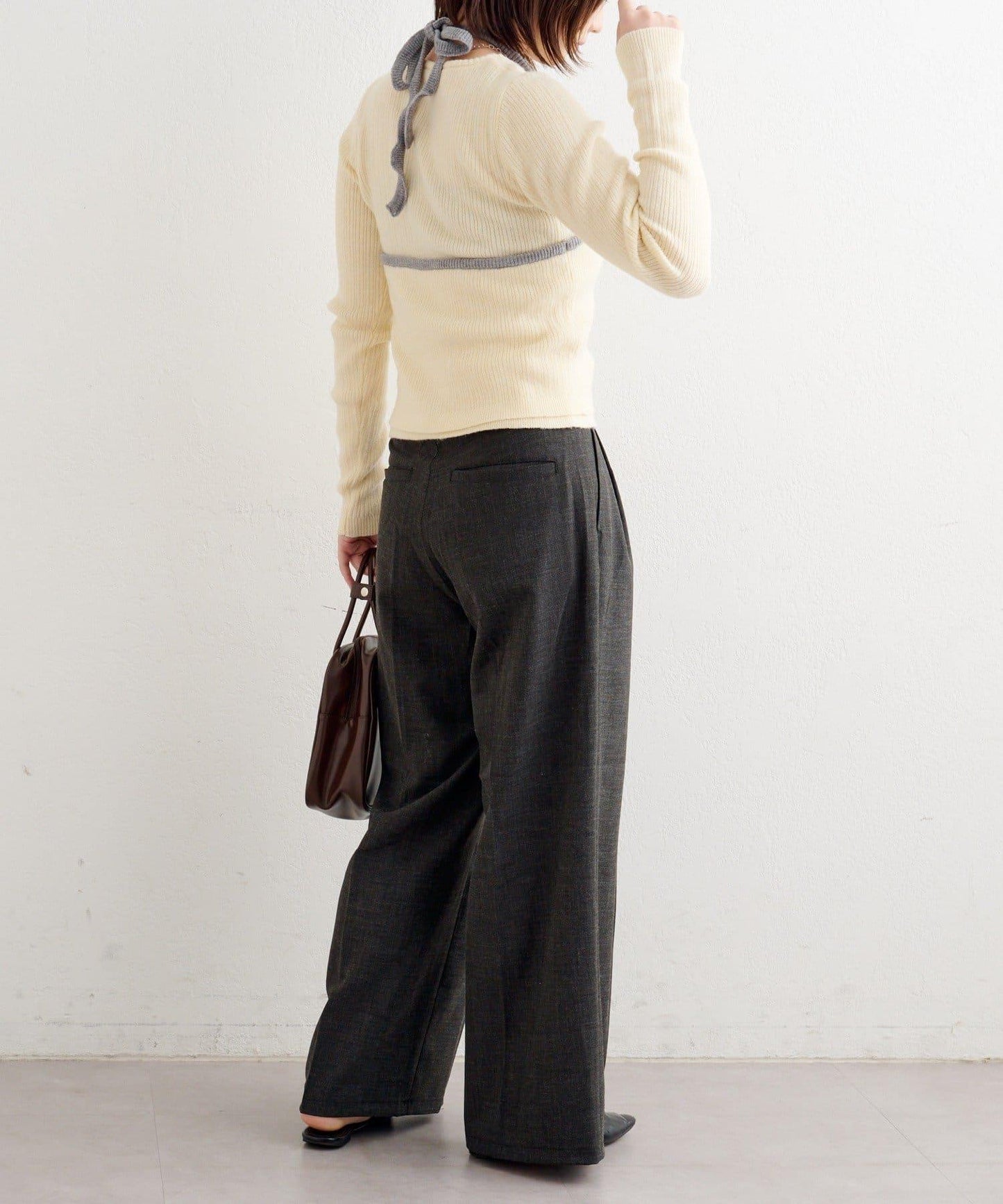 【2WAY】B 吊帶背心套裝開衫