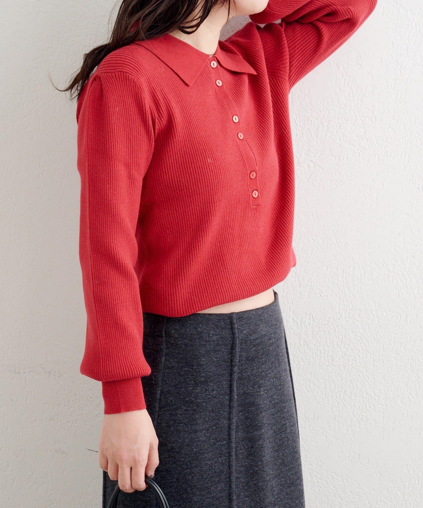 【4色可選】B基礎羅紋針織POLO衫