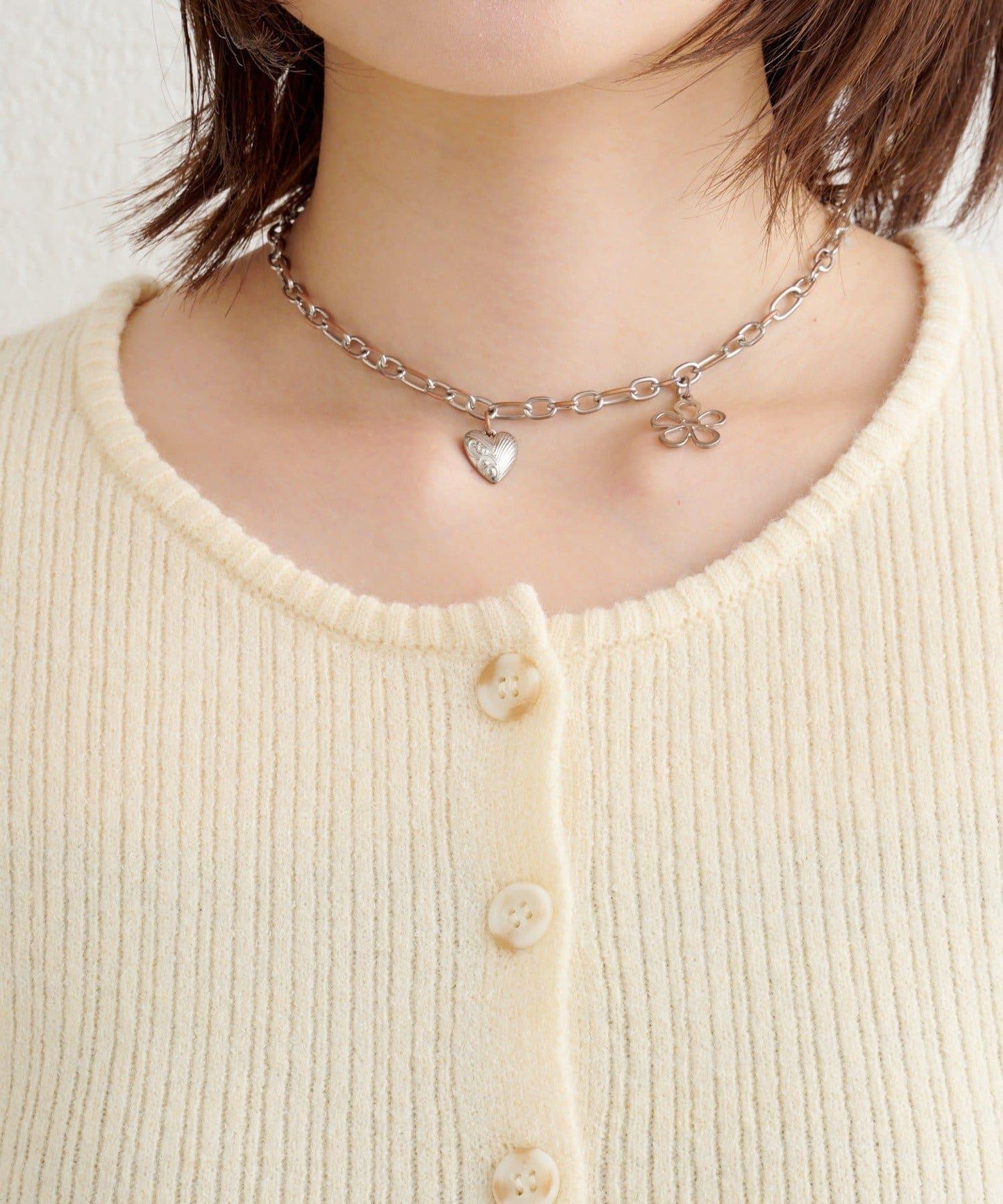 【2WAY】B 吊帶背心套裝開衫