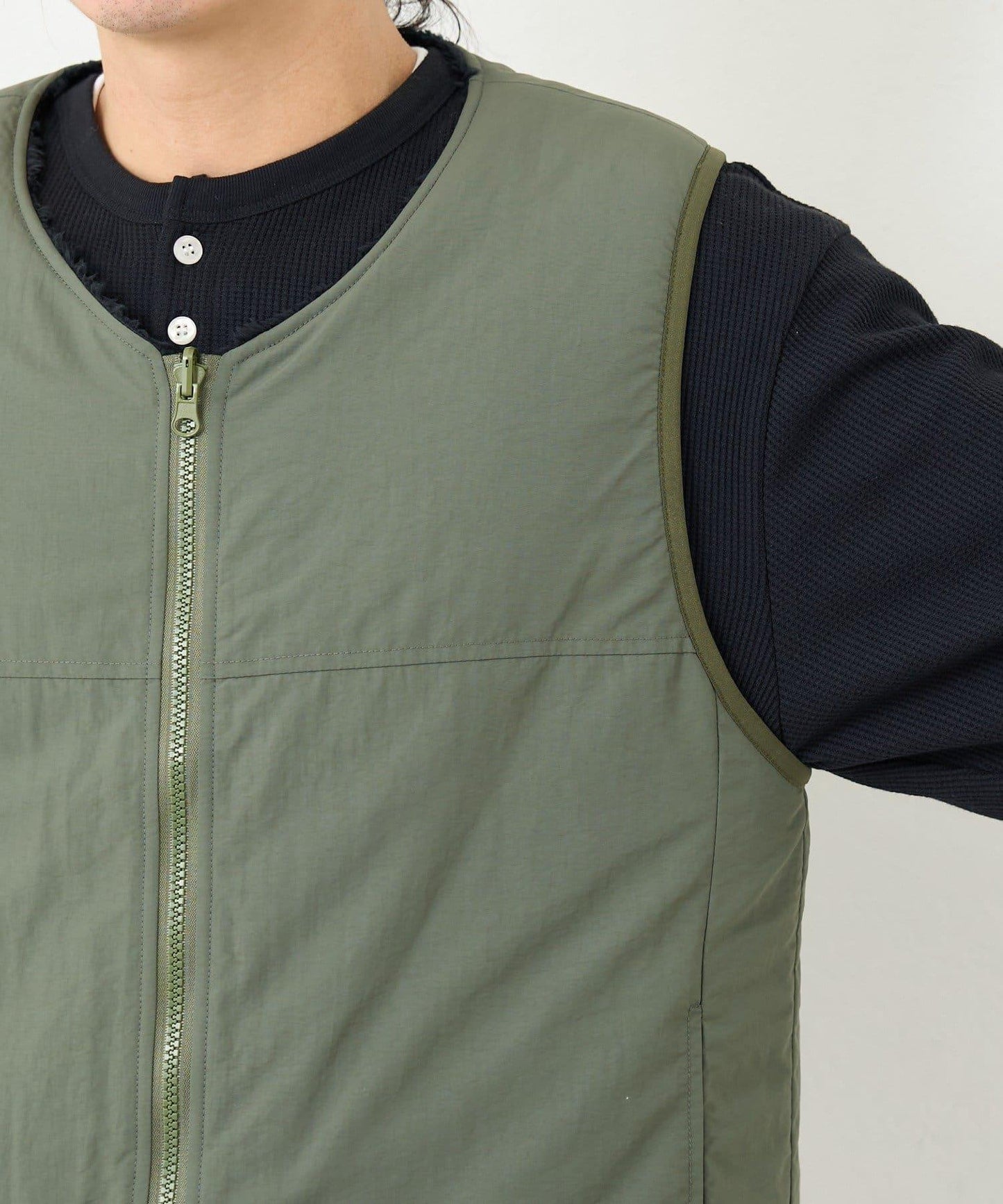 【男女同款】BM 羊羔絨可雙面穿馬甲