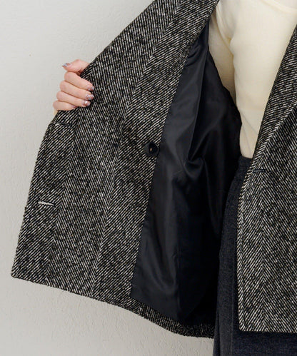 Kastane B 繭型西裝大衣