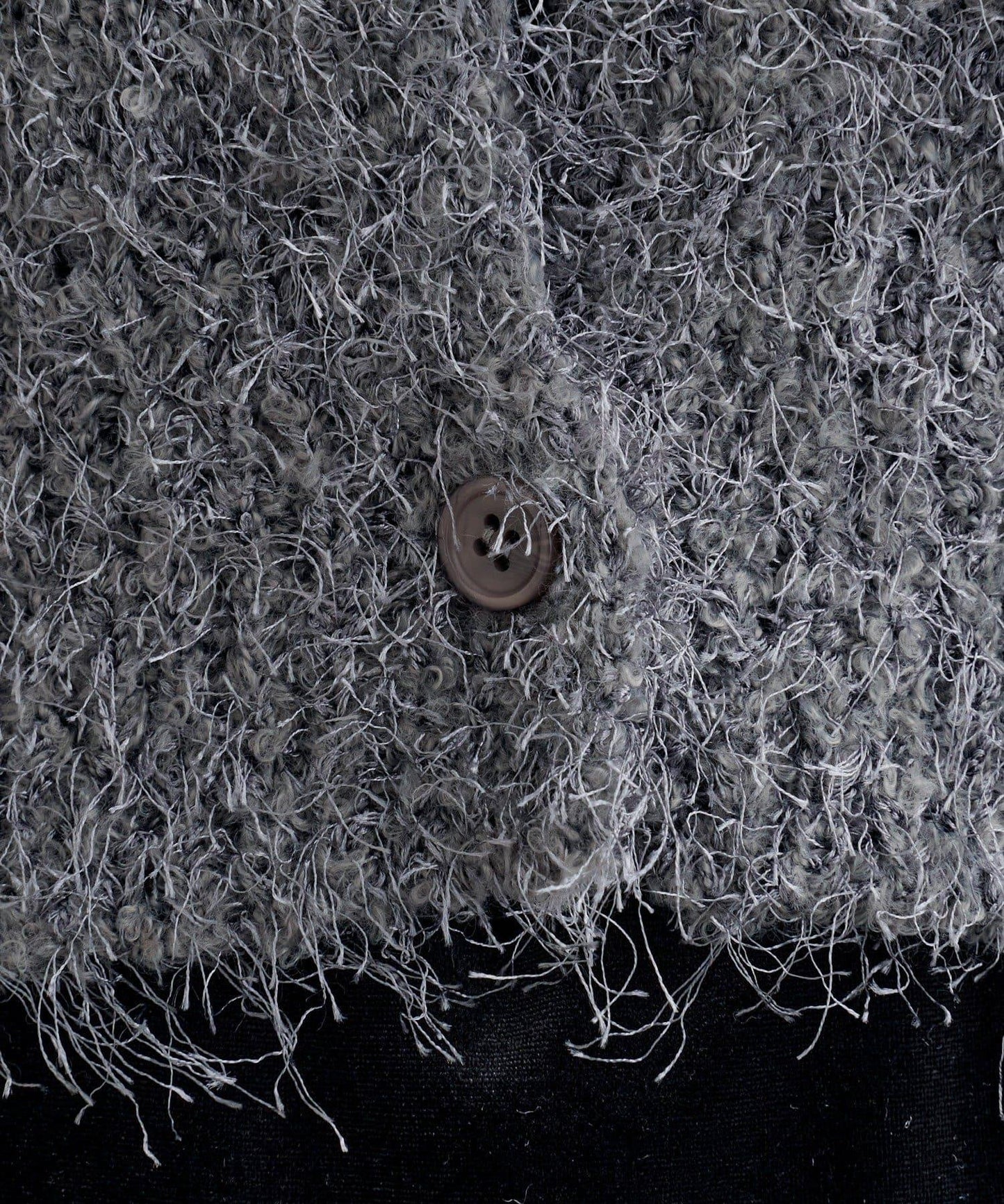 【前後兩穿】B 長毛針織開衫