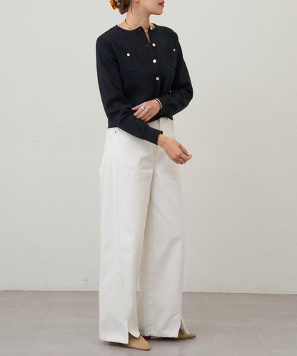 【26SS】棉質針織短款開衫