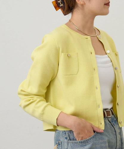 【26SS】棉質針織短款開衫