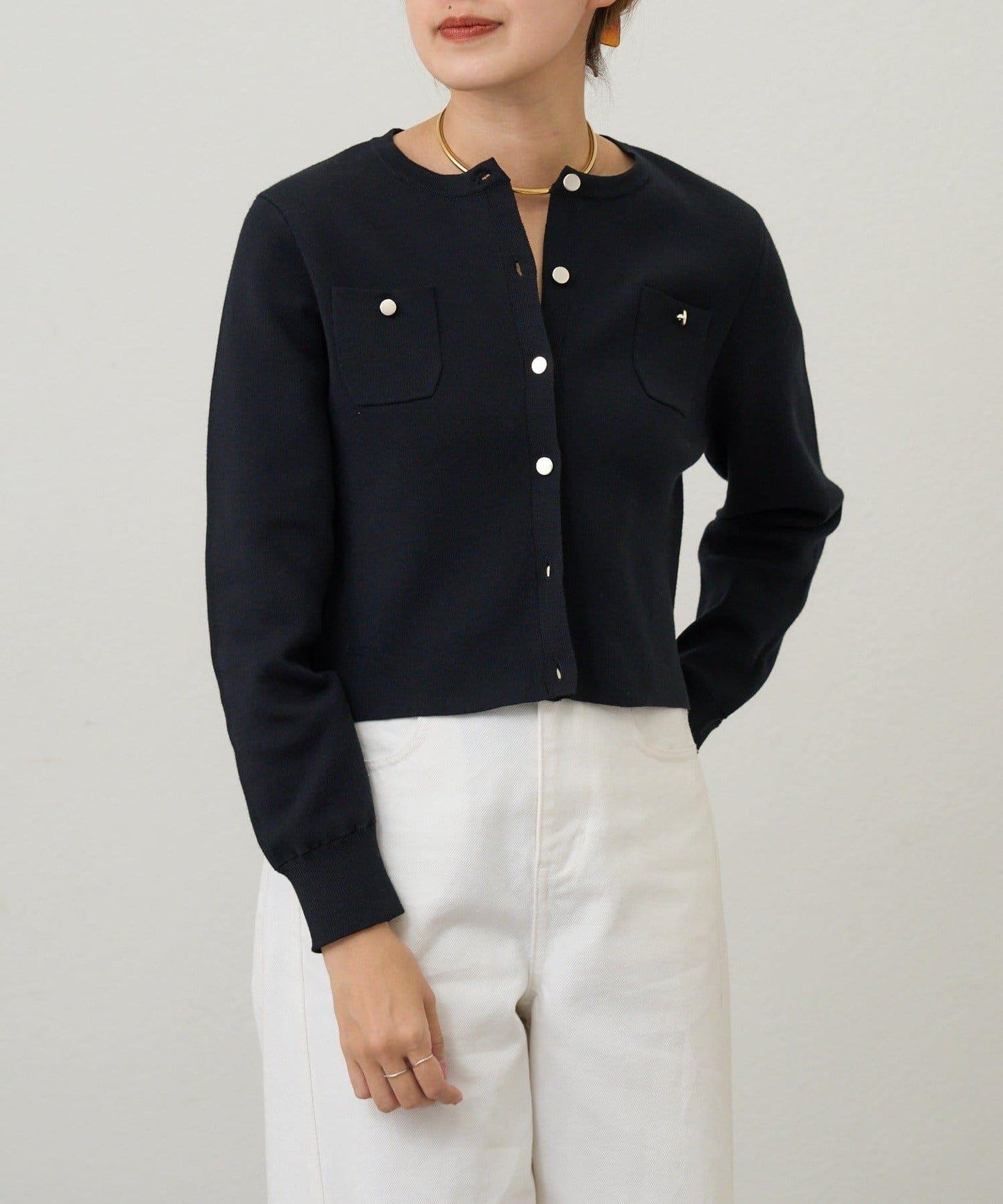 【26SS】棉質針織短款開衫