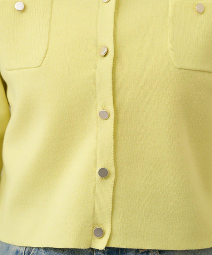 【26SS】棉質針織短款開衫