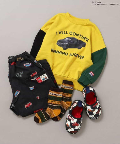 TOMICA×BREEZE 全印花絎縫鞋