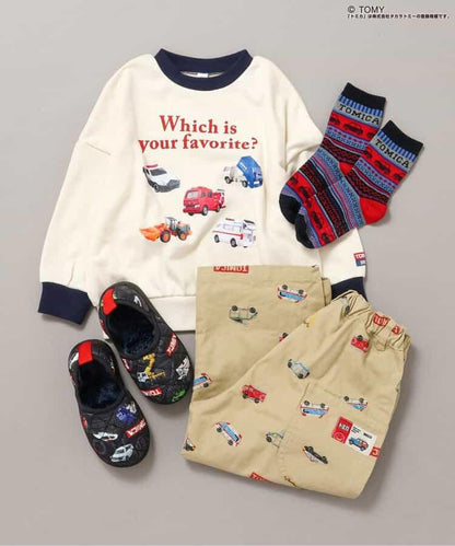 TOMICA×BREEZE 全印花絎縫鞋