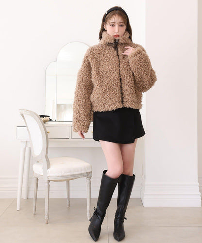 貴賓犬毛呢外套夾克