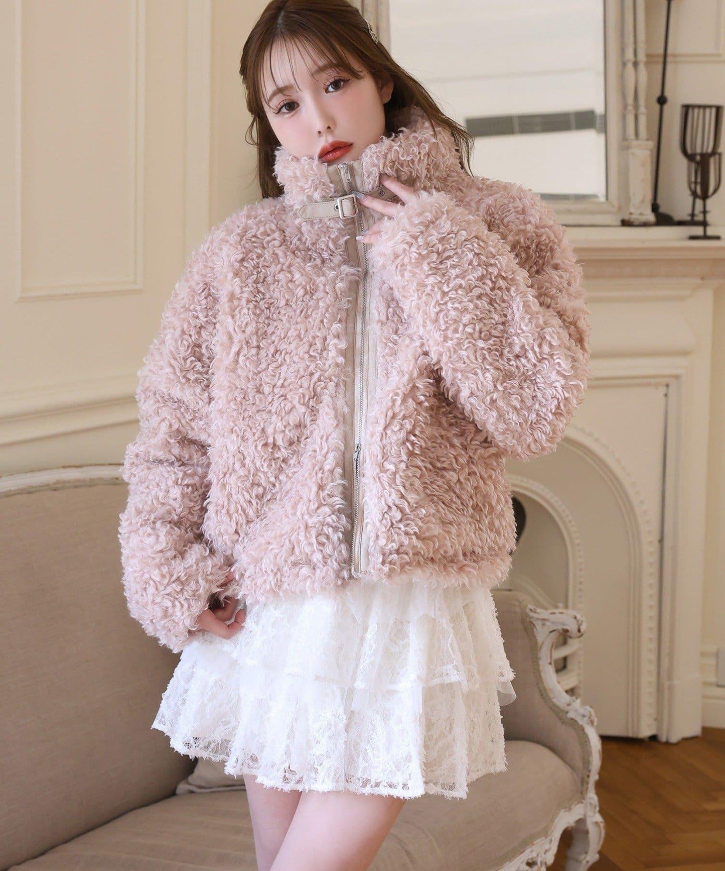 貴賓犬毛呢外套夾克