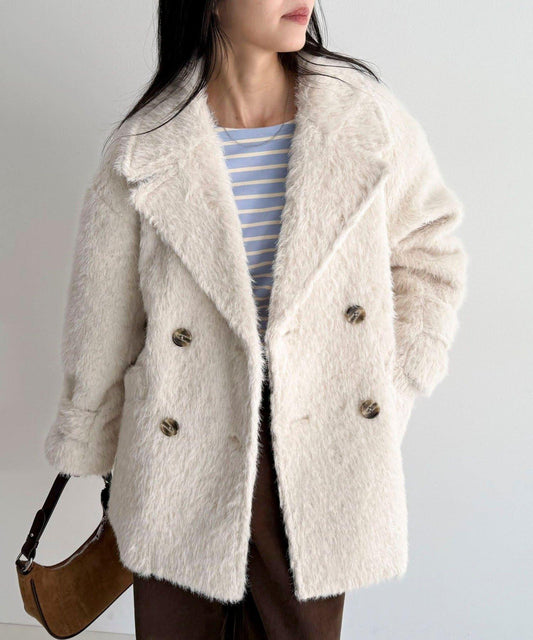 【GEVACO/ゲバコ】特別款長毛呢P大衣