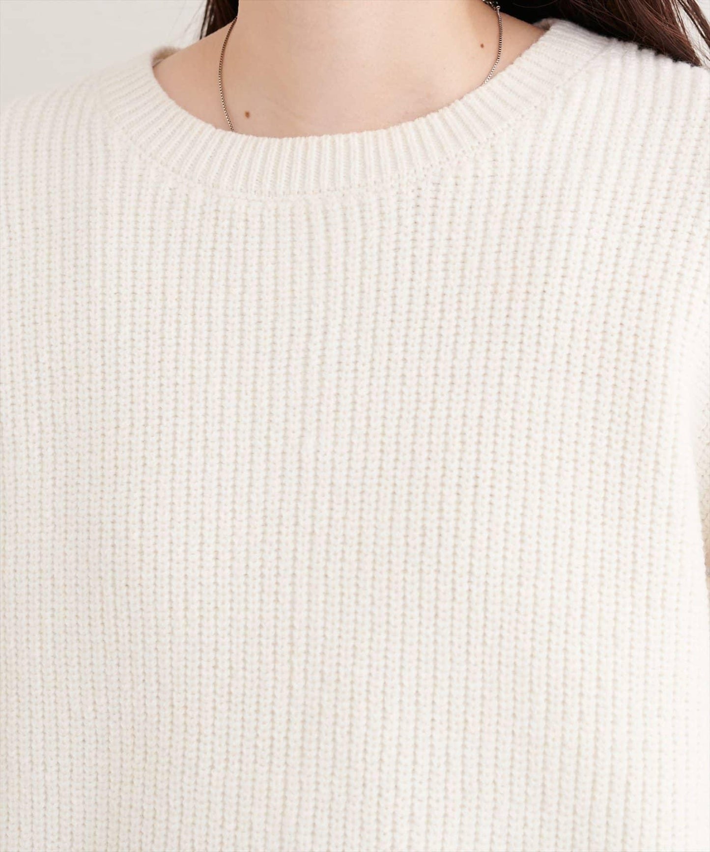 荷葉邊裝飾針織套頭衫