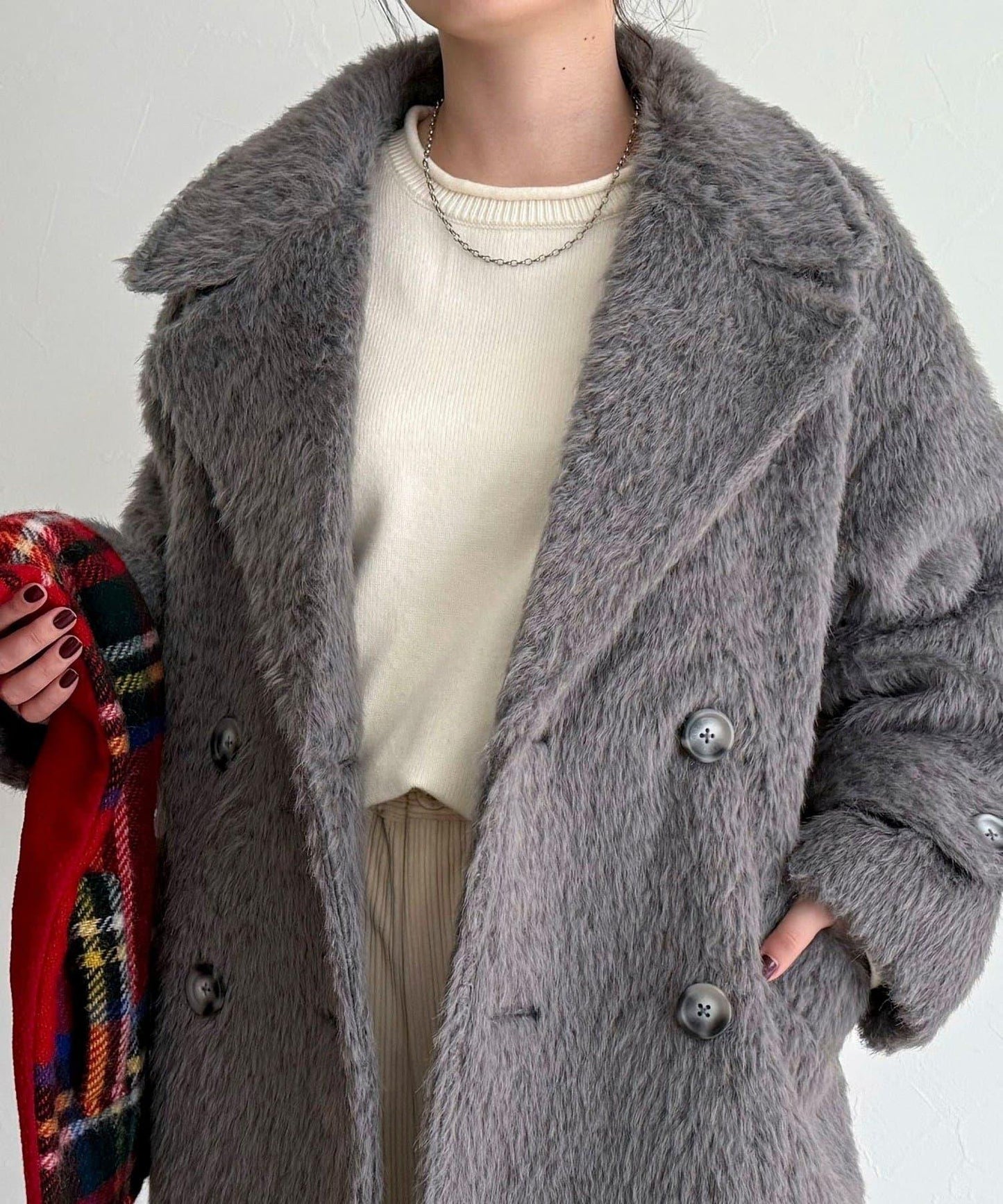 【GEVACO/ゲバコ】特別款長毛呢P大衣