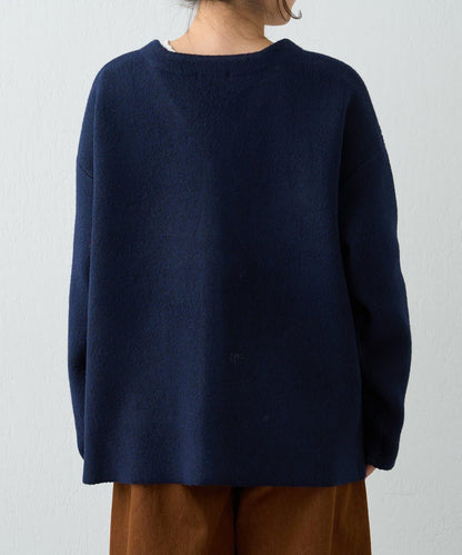 【nane】雙面配色開衫