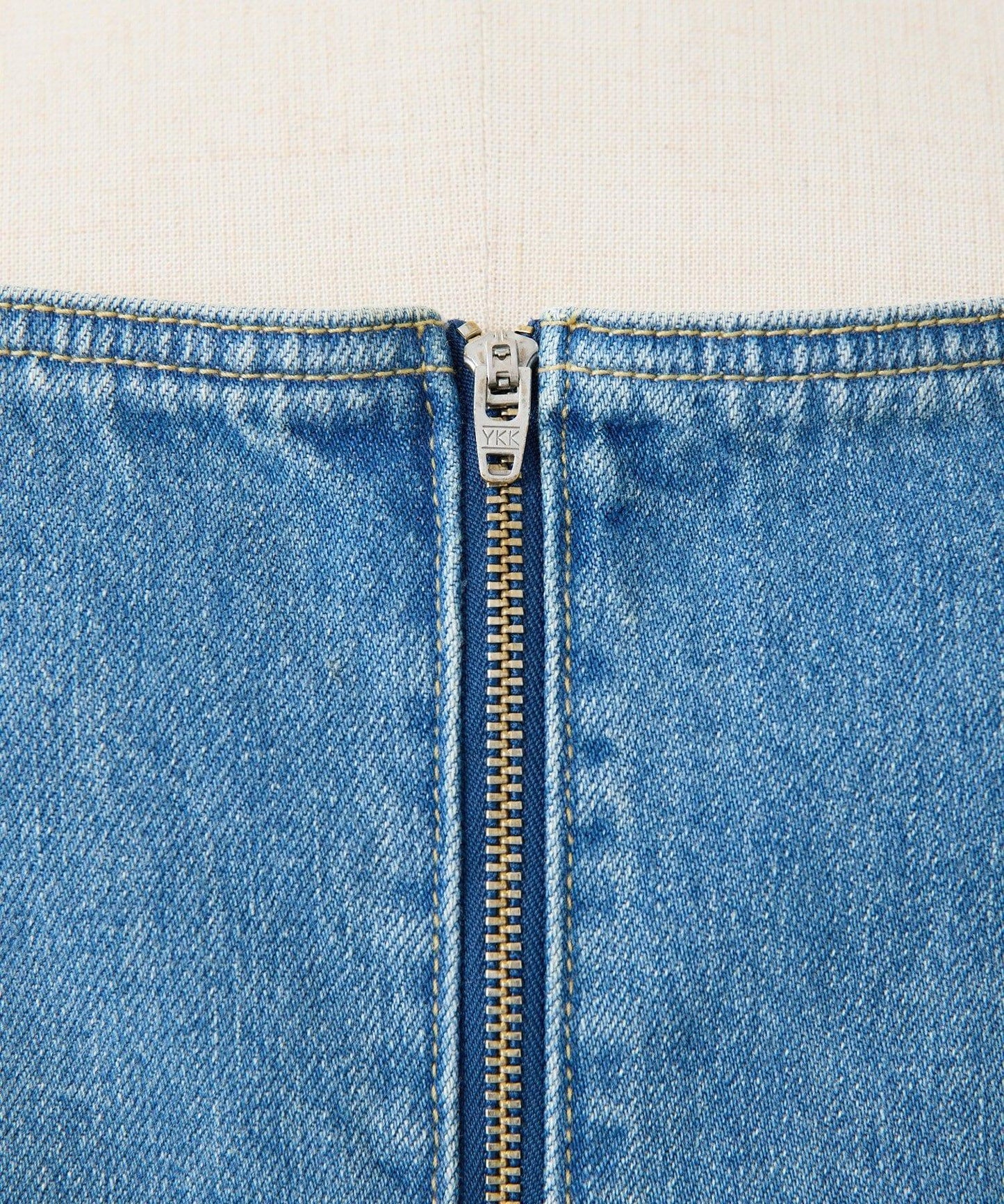 塗鴉牛仔吊帶連衣裙【SUM1 STYLE】