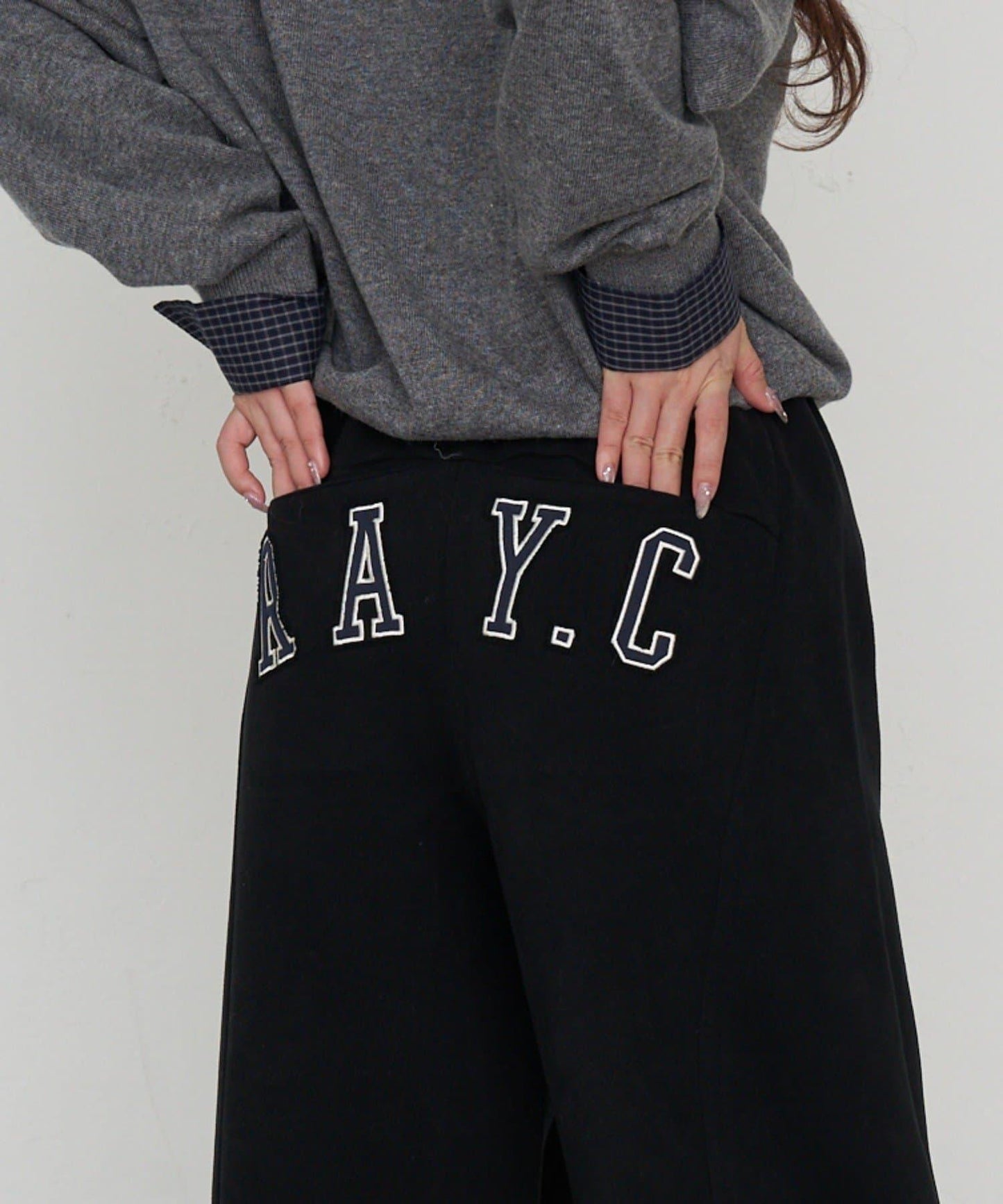 【RAY CASSIN】バックロゴスウェットパンツ