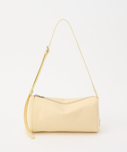 軟皮卷式單肩包