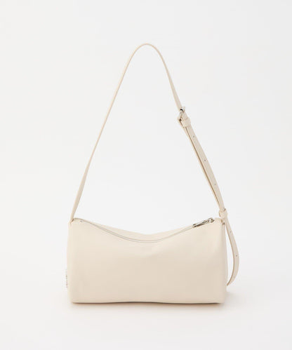 軟皮卷式單肩包