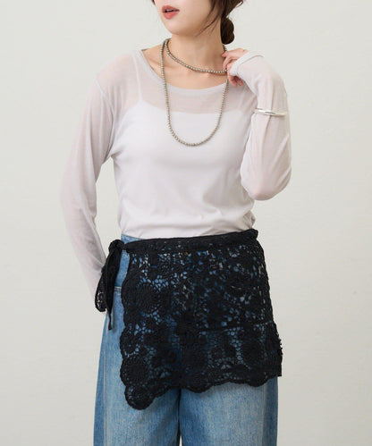 【26SS】蕾絲披肩