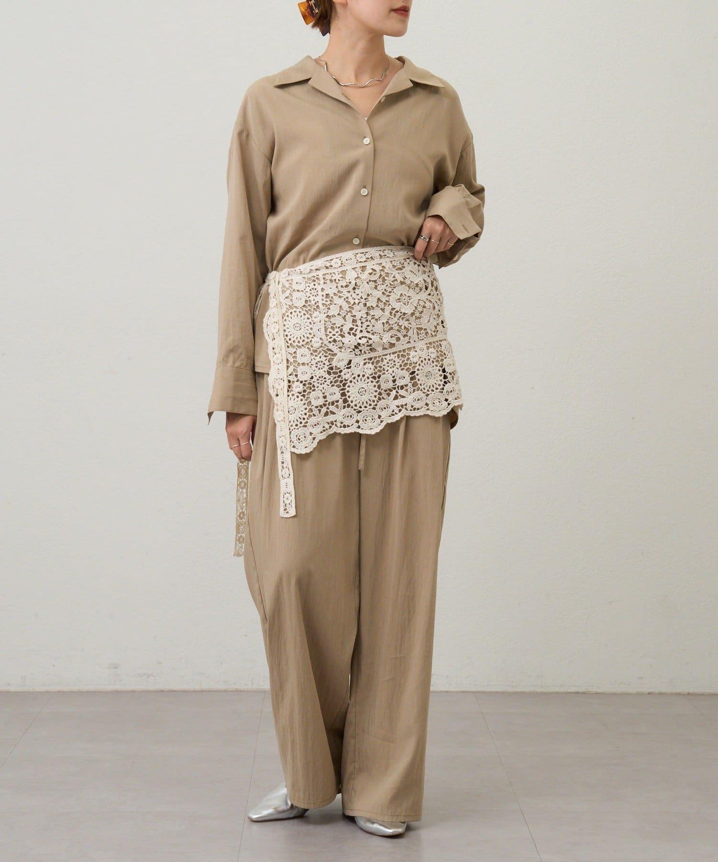 【26SS】蕾絲披肩