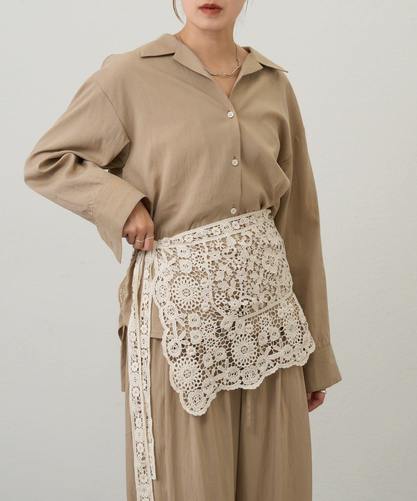 【26SS】蕾絲披肩