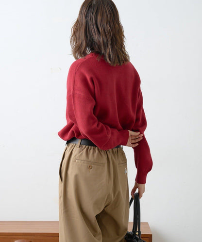 【GEVACO】花卉提花針織衫