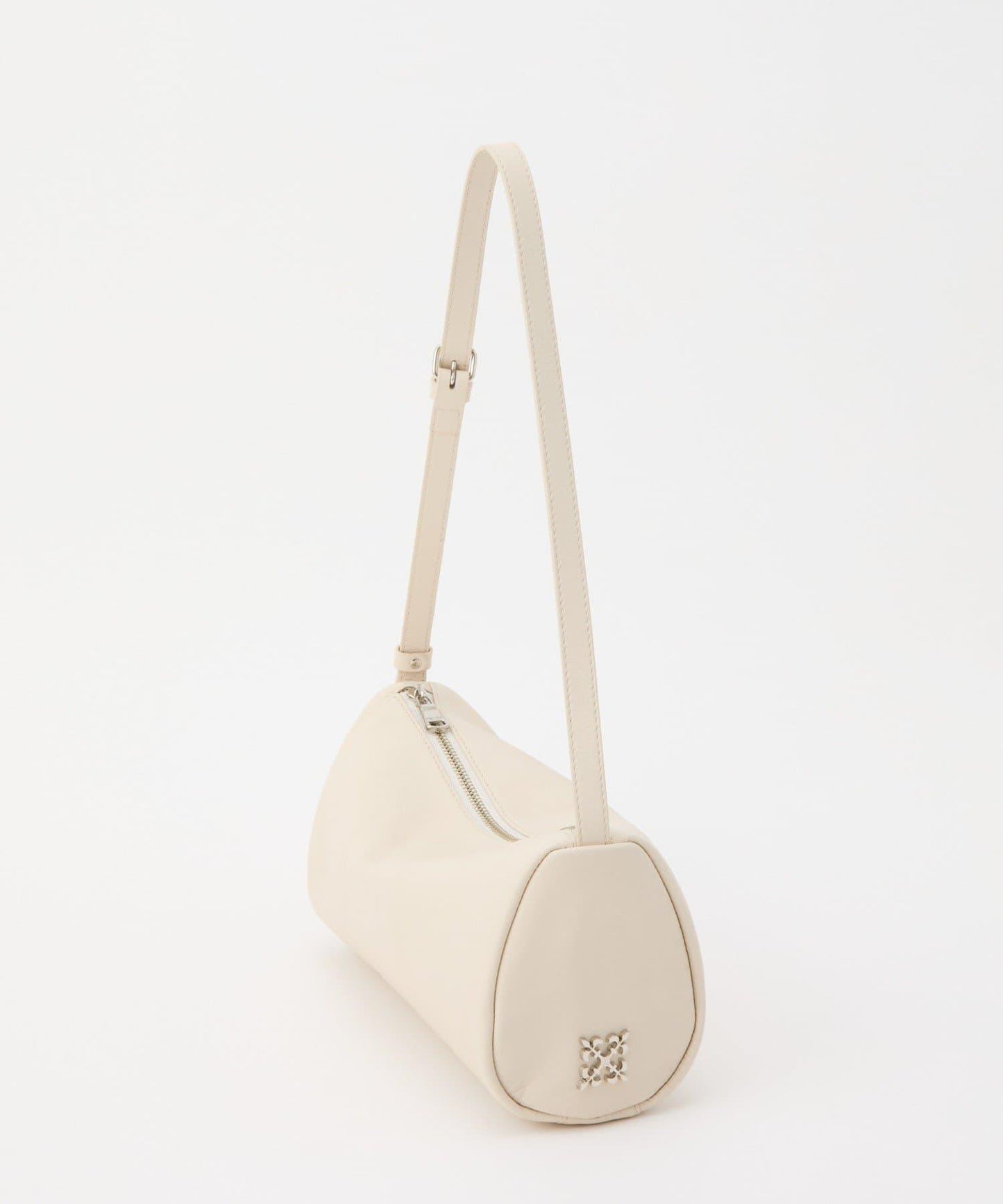 軟皮卷式單肩包