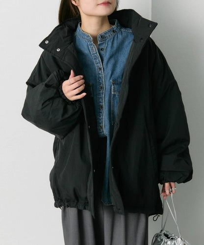 可雙面穿立領羽絨夾克