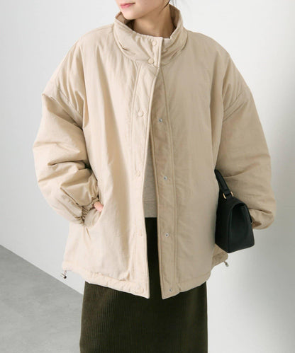 可雙面穿立領羽絨夾克