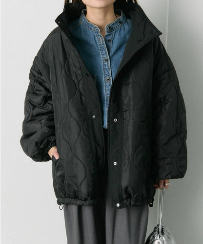 可雙面穿立領羽絨夾克