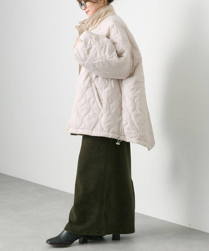 可雙面穿立領羽絨夾克