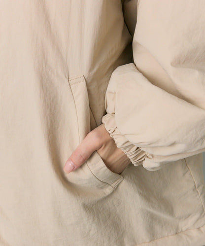 可雙面穿立領羽絨夾克