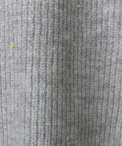 彩點圓領針織套頭衫