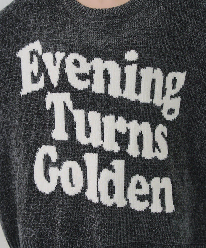 毛絨人氣針織衫【RMAF】天鵝絨紗線標誌針織套頭衫